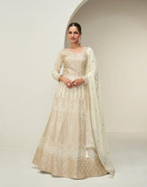 Zariya Silk Ensemble  Gown LXGW0050